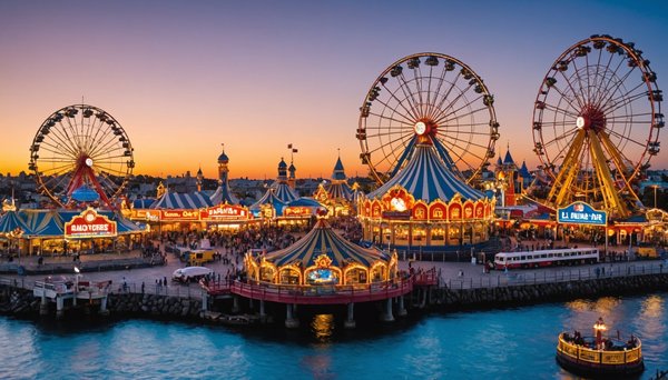 Manèges sensations fortes adrénaline : éclatez-vous à luna park !